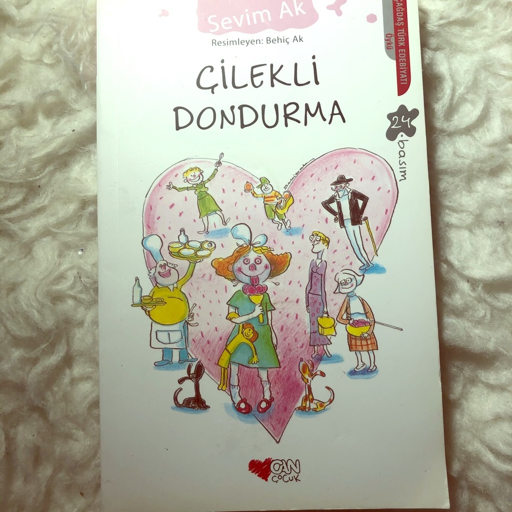 Turkish book "strawberry ice-cream" :)